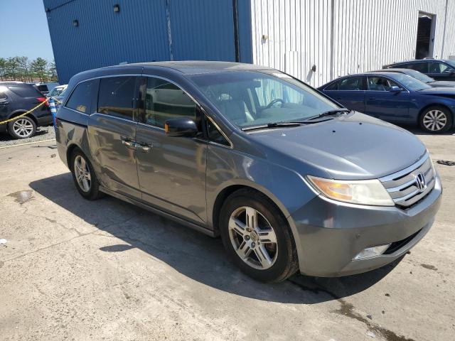 5FNRL5H93BB036462 - 2011 HONDA ODYSSEY TOURING SILVER photo 4
