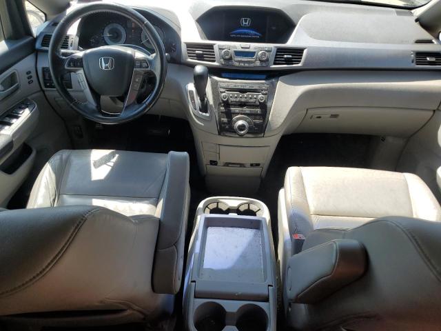 5FNRL5H93BB036462 - 2011 HONDA ODYSSEY TOURING SILVER photo 8