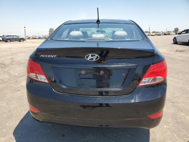 KMHCT4AE7FU935678 - 2015 HYUNDAI ACCENT GLS BLACK photo 6