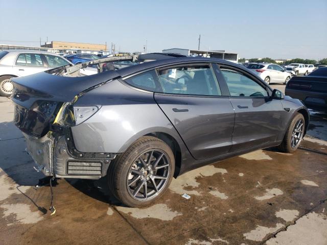 5YJ3E1EA0PF668754 - 2023 TESLA MODEL 3 GRAY photo 3