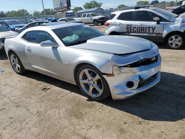 2G1FC1E37E9239318 - 2014 CHEVROLET CAMARO LT SILVER photo 4