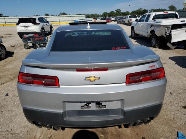 2G1FC1E37E9239318 - 2014 CHEVROLET CAMARO LT SILVER photo 6