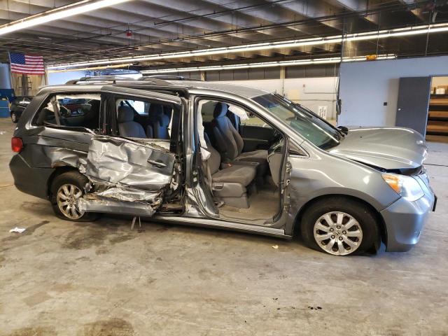 5FNRL38409B021761 - 2009 HONDA ODYSSEY EX GRAY photo 4