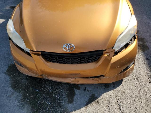 2T1KU40EX9C150670 - 2009 TOYOTA MATRIX ORANGE photo 11
