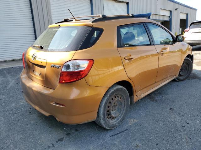 2T1KU40EX9C150670 - 2009 TOYOTA MATRIX ORANGE photo 3