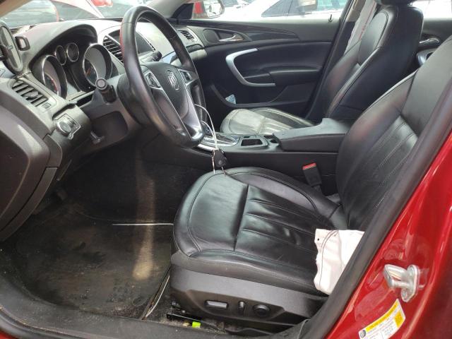 2G4GR5ER7D9232837 - 2013 BUICK REGAL RED photo 7
