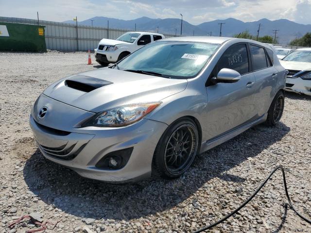 JM1BL1H42A1313088 - 2010 MAZDA SPEED 3 GRAY photo 1