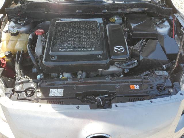 JM1BL1H42A1313088 - 2010 MAZDA SPEED 3 GRAY photo 11