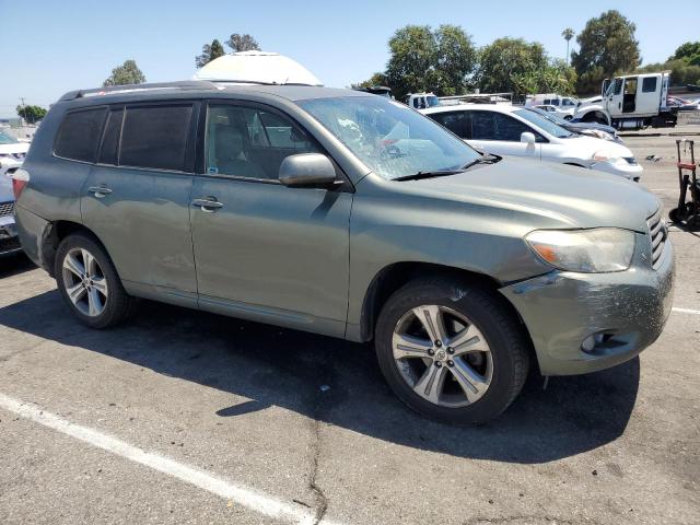 JTEES43AX82070502 - 2008 TOYOTA HIGHLANDER SPORT GREEN photo 4