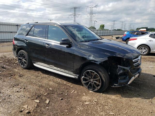 4JGDA5HB8JB148075 - 2018 MERCEDES-BENZ GLE 350 4MATIC BLACK photo 4