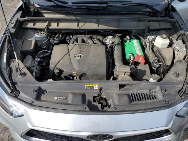 5TDHZRBHXLS501317 - 2020 TOYOTA HIGHLANDER XLE SILVER photo 12