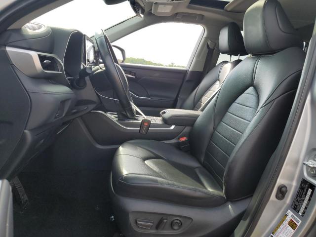 5TDHZRBHXLS501317 - 2020 TOYOTA HIGHLANDER XLE SILVER photo 7