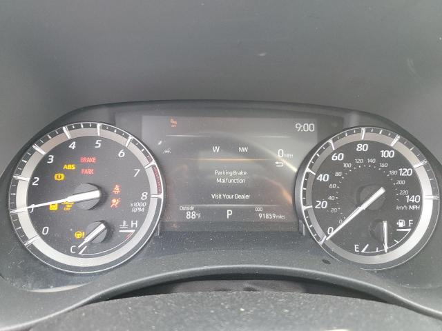 5TDHZRBHXLS501317 - 2020 TOYOTA HIGHLANDER XLE SILVER photo 9