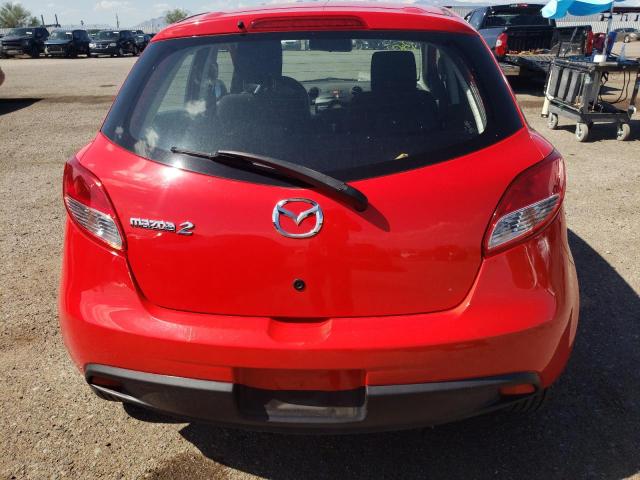 JM1DE1KY1C0132135 - 2012 MAZDA MAZDA2 RED photo 6