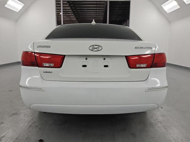 5NPEU46C59H485464 - 2009 HYUNDAI SONATA SE WHITE photo 6