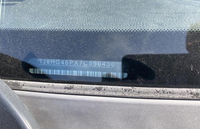 1J8HG48PX7C550430 - 2007 JEEP COMMANDER 绿色 照片 10