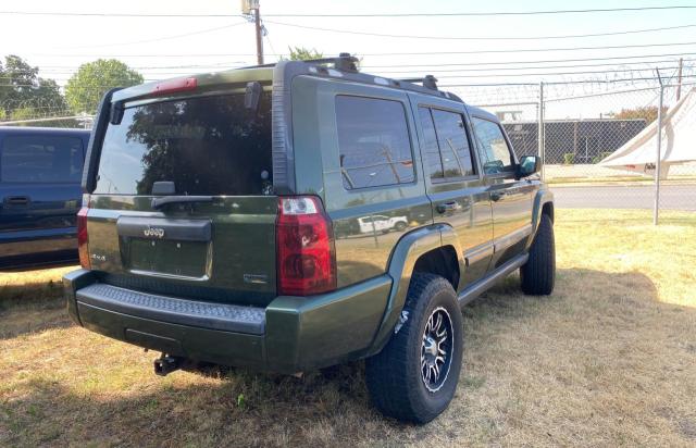 1J8HG48PX7C550430 - 2007 JEEP COMMANDER 绿色 照片 4