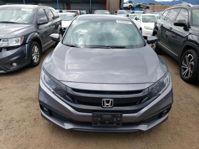 2HGFC2F85MH555474 - 2021 HONDA CIVIC SPORT ნაცრისფერი ფოტო 5