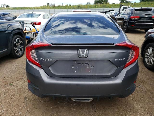 2HGFC2F85MH555474 - 2021 HONDA CIVIC SPORT ნაცრისფერი ფოტო 6