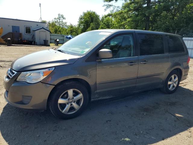 2V4RW3D14AR395596 - 2010 VOLKSWAGEN ROUTAN SE GRAY photo 1