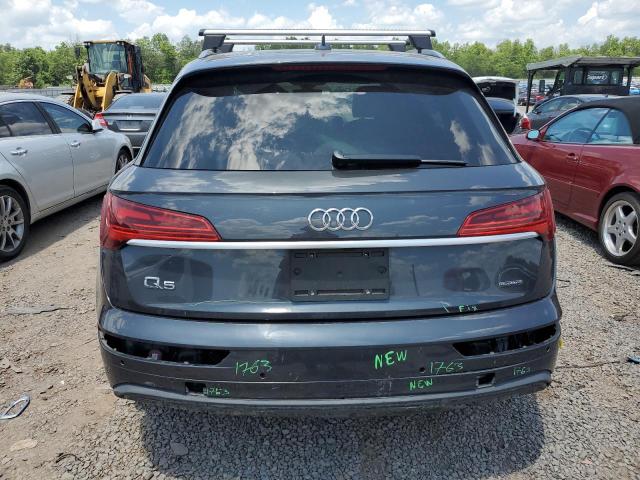 WA1BAAFY1M2051763 - 2021 AUDI Q5 PREMIUM PLUS GRAY photo 6