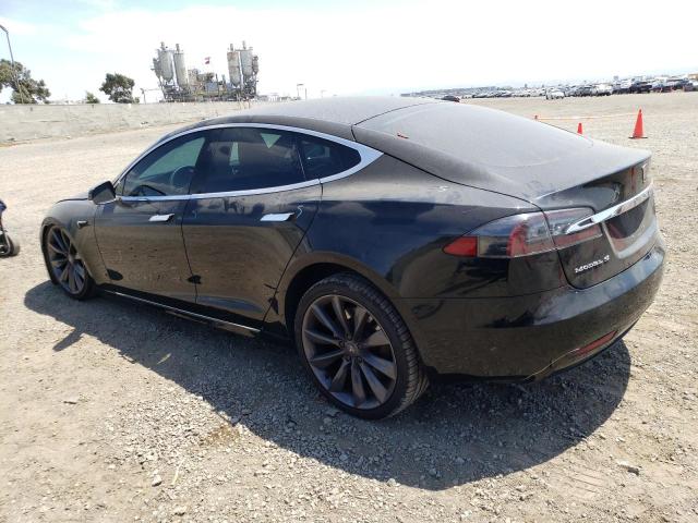 5YJSA1E18GF173290 - 2016 TESLA MODEL S أسود صورة 2