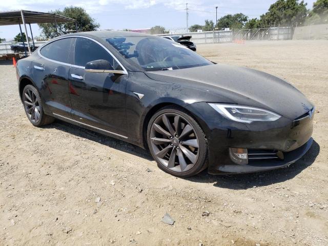 5YJSA1E18GF173290 - 2016 TESLA MODEL S أسود صورة 4