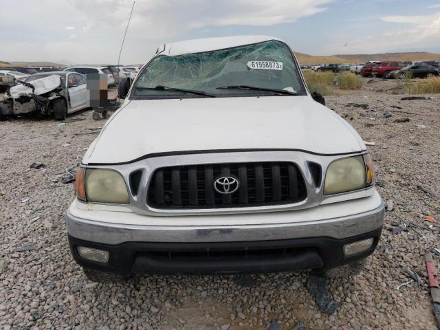 5TEGM92NX4Z433184 - 2004 TOYOTA TACOMA DOUBLE CAB PRERUNNER WHITE photo 5