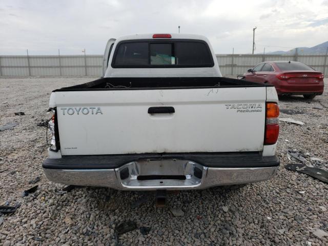 5TEGM92NX4Z433184 - 2004 TOYOTA TACOMA DOUBLE CAB PRERUNNER WHITE photo 6