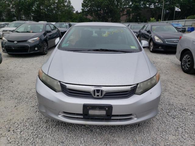 2HGFB2F55CH558849 - 2012 HONDA CIVIC LX SILVER photo 5