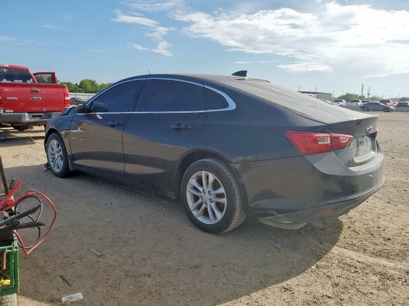1G1ZD5ST4JF227084 - 2018 CHEVROLET MALIBU LT BLACK photo 2