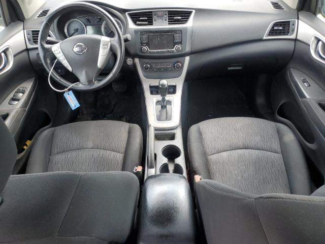 3N1AB7AP1FY263201 - 2015 NISSAN SENTRA S SILVER photo 8