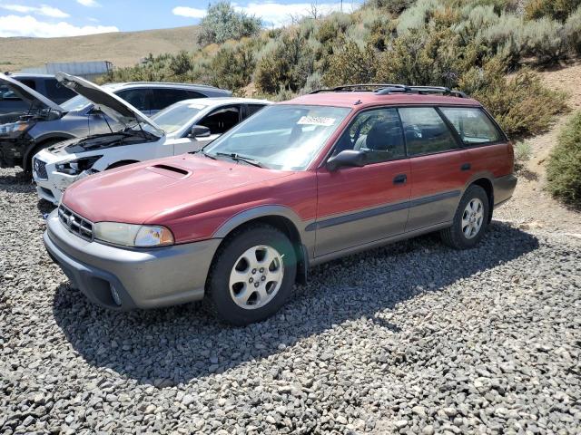 4S3BG6857W6611978 - 1998 SUBARU LEGACY 30TH ANNIVERSARY OUTBACK RED photo 1