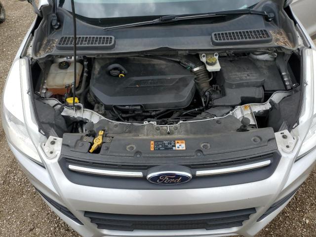 1FMCU9GX3EUC18650 - 2014 FORD ESCAPE SE SILVER photo 12