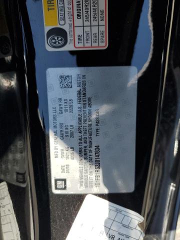 1G1FB1RS2J0147834 - 2018 CHEVROLET CAMARO LT BLACK photo 12