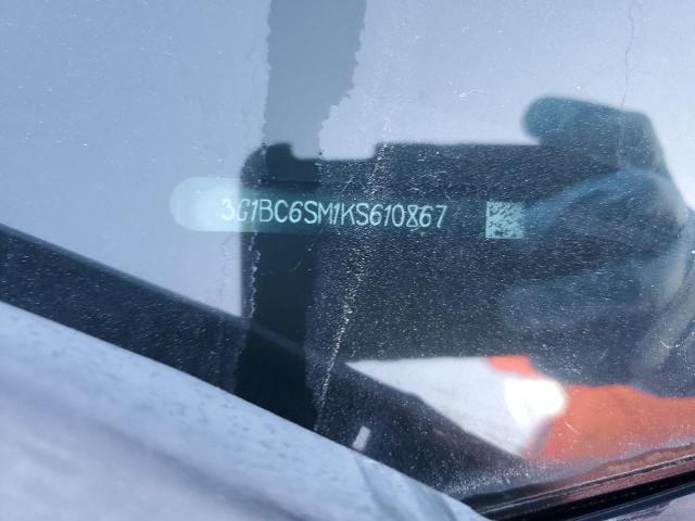 3G1BC6SM1KS610867 - 2019 CHEVROLET CRUZE LS BROWN photo 13