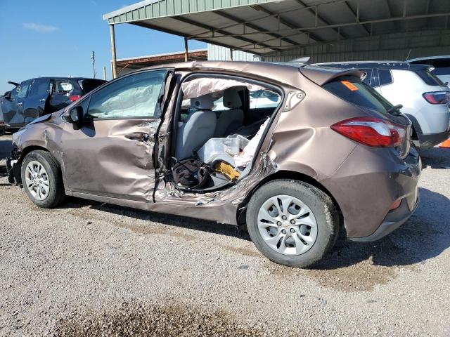3G1BC6SM1KS610867 - 2019 CHEVROLET CRUZE LS BROWN photo 2