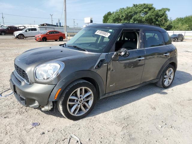 WMWZC5C58EWP40982 - 2014 MINI COOPER S COUNTRYMAN GRAY photo 1