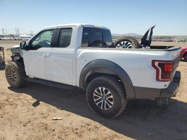 1FTEX1RG4KFC87804 - 2019 FORD F150 RAPTOR WHITE photo 2