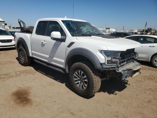 1FTEX1RG4KFC87804 - 2019 FORD F150 RAPTOR WHITE photo 4