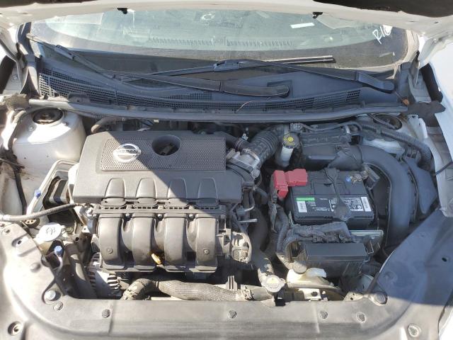 3N1AB7AP7FY280195 - 2015 NISSAN SENTRA S WHITE photo 11