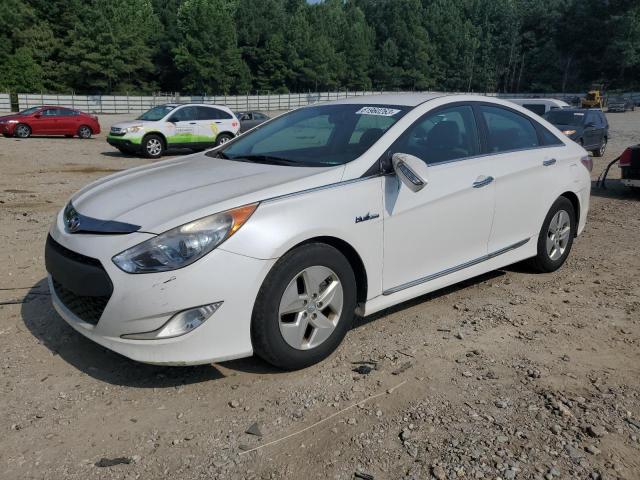 KMHEC4A48BA006272 - 2011 HYUNDAI SONATA HYBRID WHITE photo 1