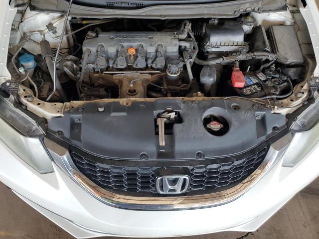 19XFB2F98FE229371 - 2015 HONDA CIVIC EXL თეთრი ფოტო 11