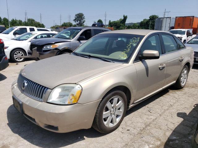 1MEHM40107G615445 - 2007 MERCURY MONTEGO LUXURY BEIGE photo 1