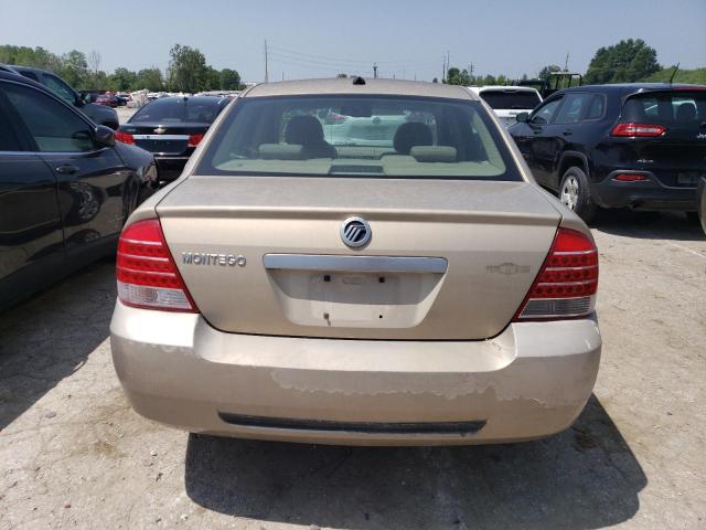 1MEHM40107G615445 - 2007 MERCURY MONTEGO LUXURY BEIGE photo 6