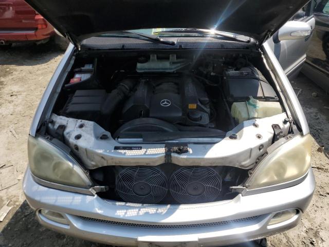 4JGAB57E64A504075 - 2004 MERCEDES-BENZ ML 350 SILVER photo 11