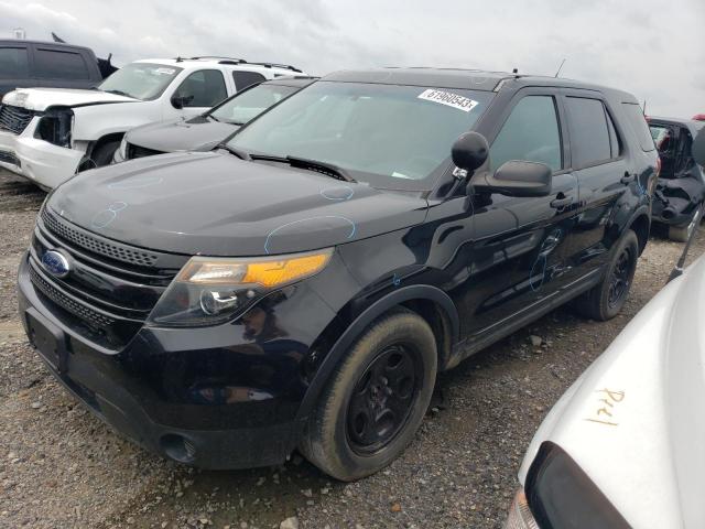 1FM5K8AR2EGA04119 - 2014 FORD EXPLORER POLICE INTERCEPTOR 黑色 照片 1