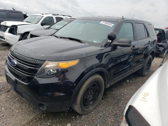 1FM5K8AR2EGA04119 - 2014 FORD EXPLORER POLICE INTERCEPTOR BLACK photo 1