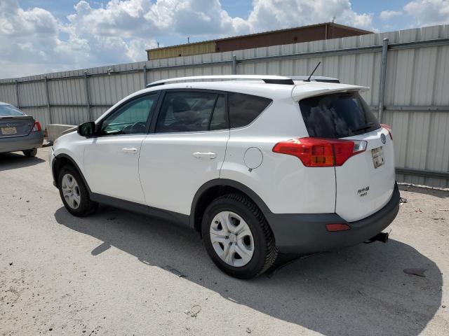 2T3BFREV2DW053851 - 2013 TOYOTA RAV4 LE WHITE photo 2