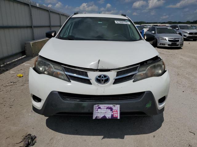 2T3BFREV2DW053851 - 2013 TOYOTA RAV4 LE WHITE photo 5